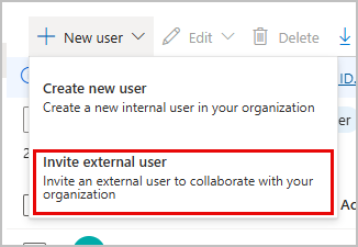 invite external user