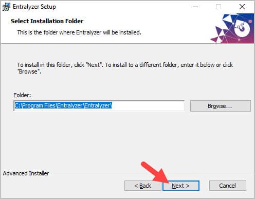 install folder path